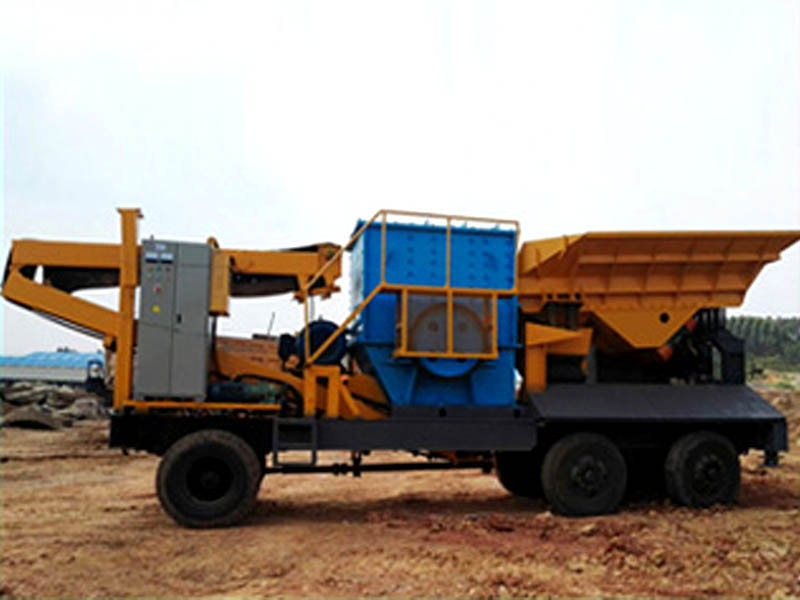 輪胎移動破碎站 輪胎移動破碎站