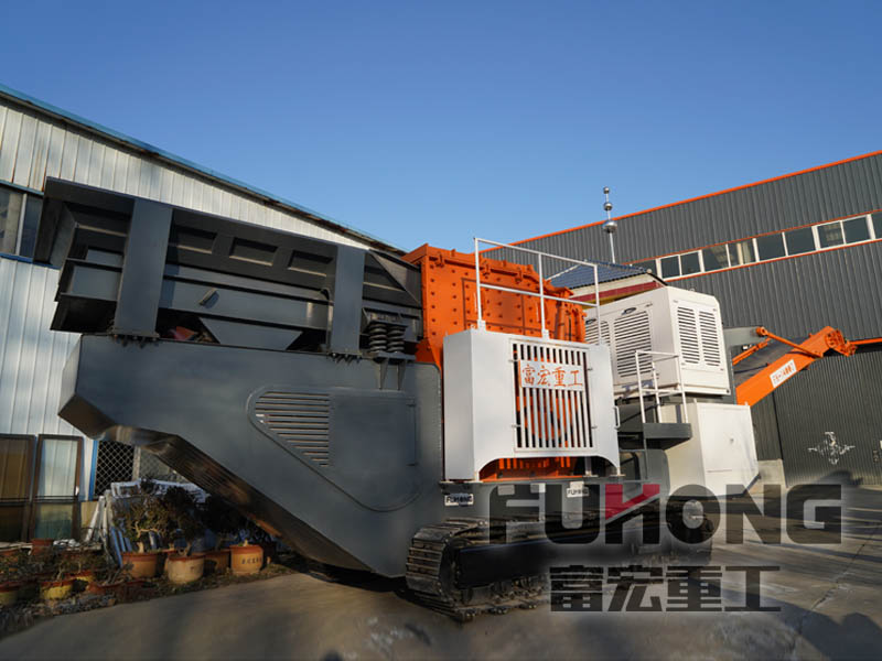 履帶移動破碎站 履帶移動破碎站